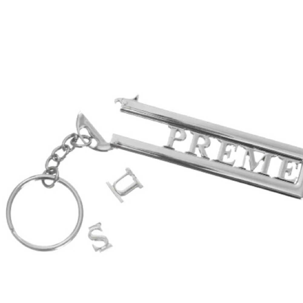 Supreme slide keychain